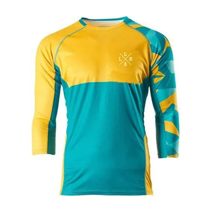 loose riders jersey men's 3/4 sleeve downhill jersey BMX enduro shirt dh motocross jersey mountain bike T-shirt