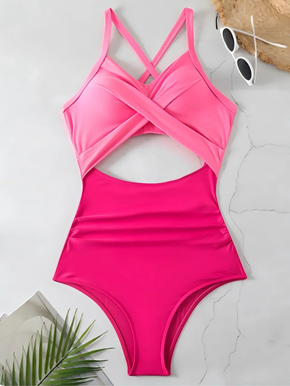 2026 Plain Ruched Swimsuit Women One Piece Solid Swimwear Female Beachwear Bathers Bathing Swimming Swim Bodysuit Summer