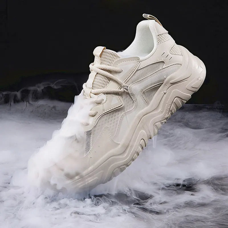 Men Casual Sport Shoes Retro Soft Lightweight Running Wear-resistant Breathable Comfortable Sneaker Male 672426772F
