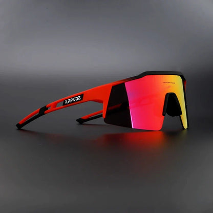 Cycling Sunglasses UV400 Cycling Glasses Polarized Built-in Myopia Frame Man Bicycle Eyewear Outdoor MTB Bike Goggles