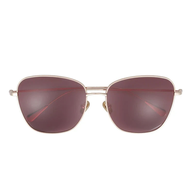 Alloy Pilot Sunglasses Women Driving Retro Sun Glasses Lady UV400 Shade Oculos De Sol