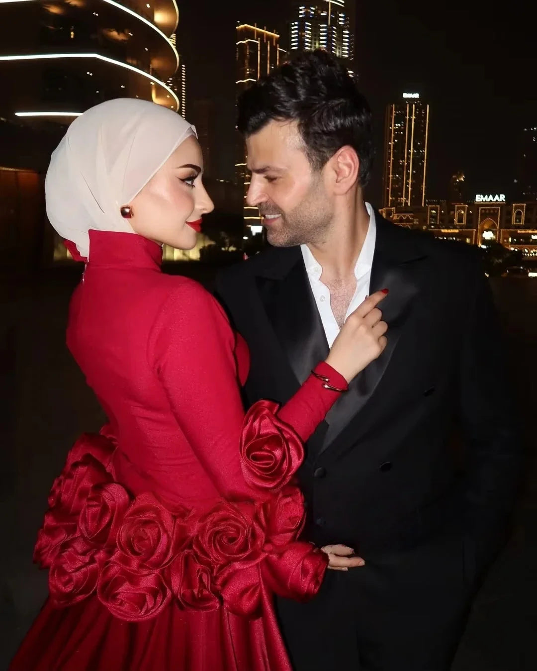 Vows Round Collar Evening Dresses D/party Red Custom Made Line A Women's Prom Dress 2025 Ball Gown Dress Elegant Gowns Woman