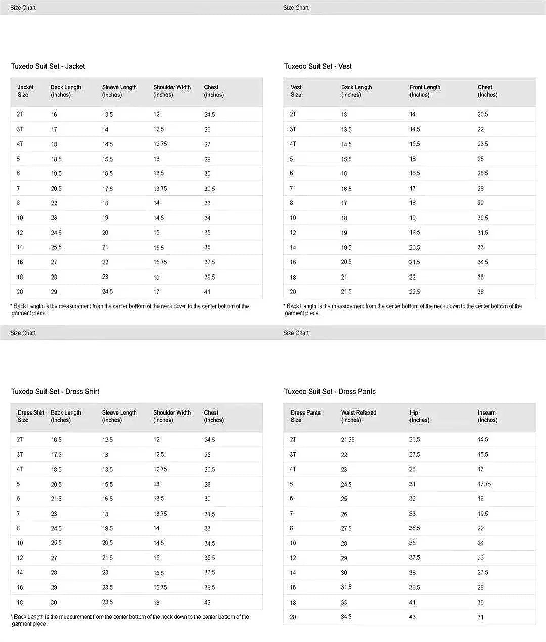 Boys Suit 5-piece Jacket Vest Pants Pocket Shirt Tie Random Casual Formal Wedding Teen Suit Dress School Uniform Size 4-16Y