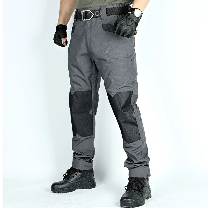 Camouflage Men Pants Tactical Cargo Pants Splash-Proof Men's Trousers Anti-Tear Multi-Pockets Outdoor Hiking Working Pant New