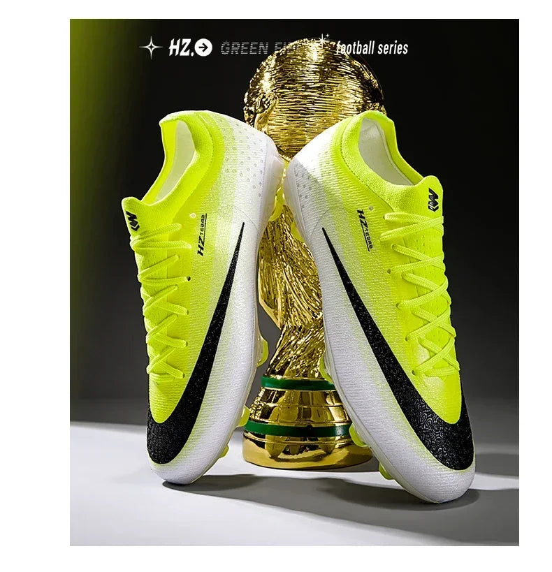 New Men Soccer Shoes Hot Sale Women Professional Football Boots Futsal Cleats Ultralight Unisex High-quality TF/FG Sneakers