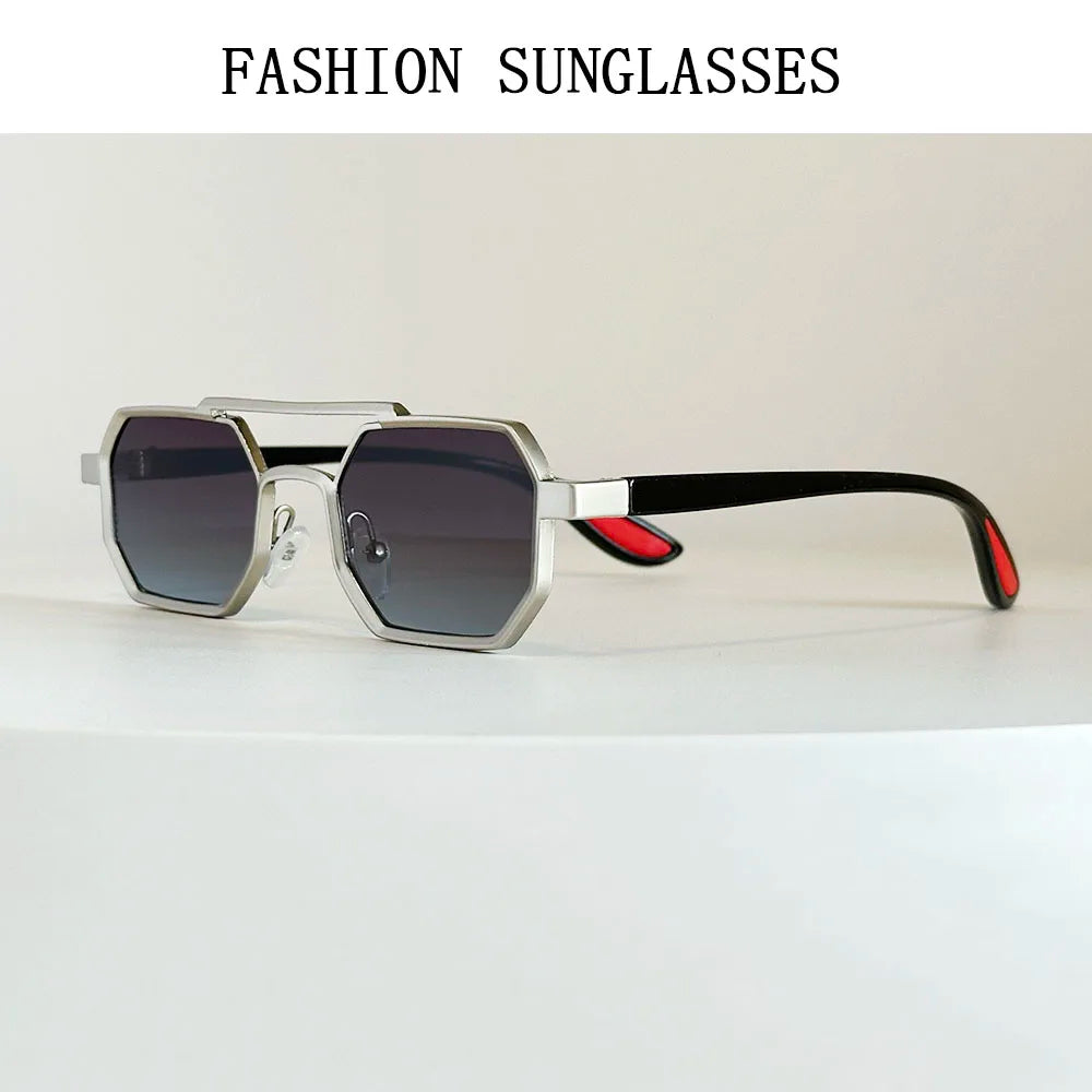 2025 Luxury Sunglass Men Vintage Steampunk Square Sunglasses Women Retro Fashion Glasses Sunglasses For Men Lunette Soleil Femme