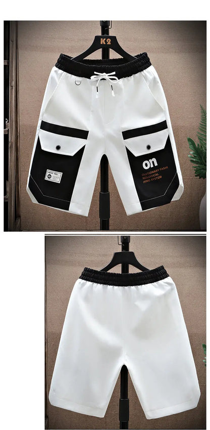 2025 summer Men's Beach Shorts men fashion Shorts Quick-Drying Shorts man Summer Thin Beach Pants Trendy Basketball Beach Pants