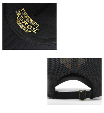 Summer Men Mesh Baseball Cap Outdoor Sport Letter Snapback Hat for Women Unisex Breathable Caps Hip Hop Trucker Hats Summer Men