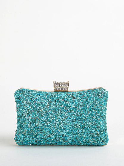 Mini Irregular Jewel Handheld Dinner Bag
