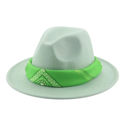 Hats for Women Fedoras Felted Hat Men Women Band Western Cowboy Jazz Caps Dancer Outdoor Women Fedora Hat шляпа женская шляпа