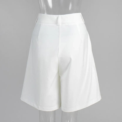Straight-leg Pants 2026 Summer Shorts Temperament Casual Versatile Loose and Thin Five-point Suit Shorts