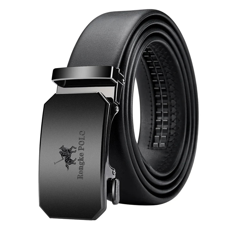 Men Leather Belt Adjustable belts Automatic Belts Belt for Men Business fashion belt ceinture hommes