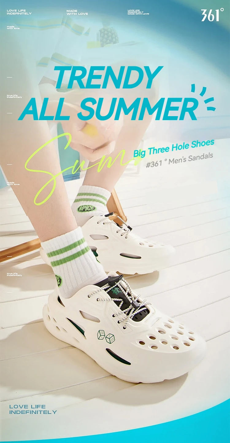 BIG3 Men'S Women's Sports Slippers Summer Outdoor Non-Slip Detachable Beach Casual Sandals And Slippers 672426717
