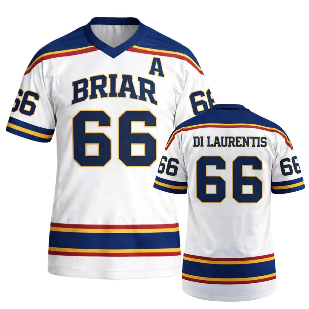 Series TV Off Campus Briar University Jersey Graham 44 22 DI LAURENTIS 66 Tucker46 T-shirt Unisex Streetwear Loose Summer Tees