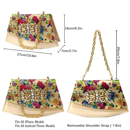 Italian Sandals and Bags Matching Set 2024 Women Heel Party for Gold Colour Wedding Bigger Size Thick Heel Shoes