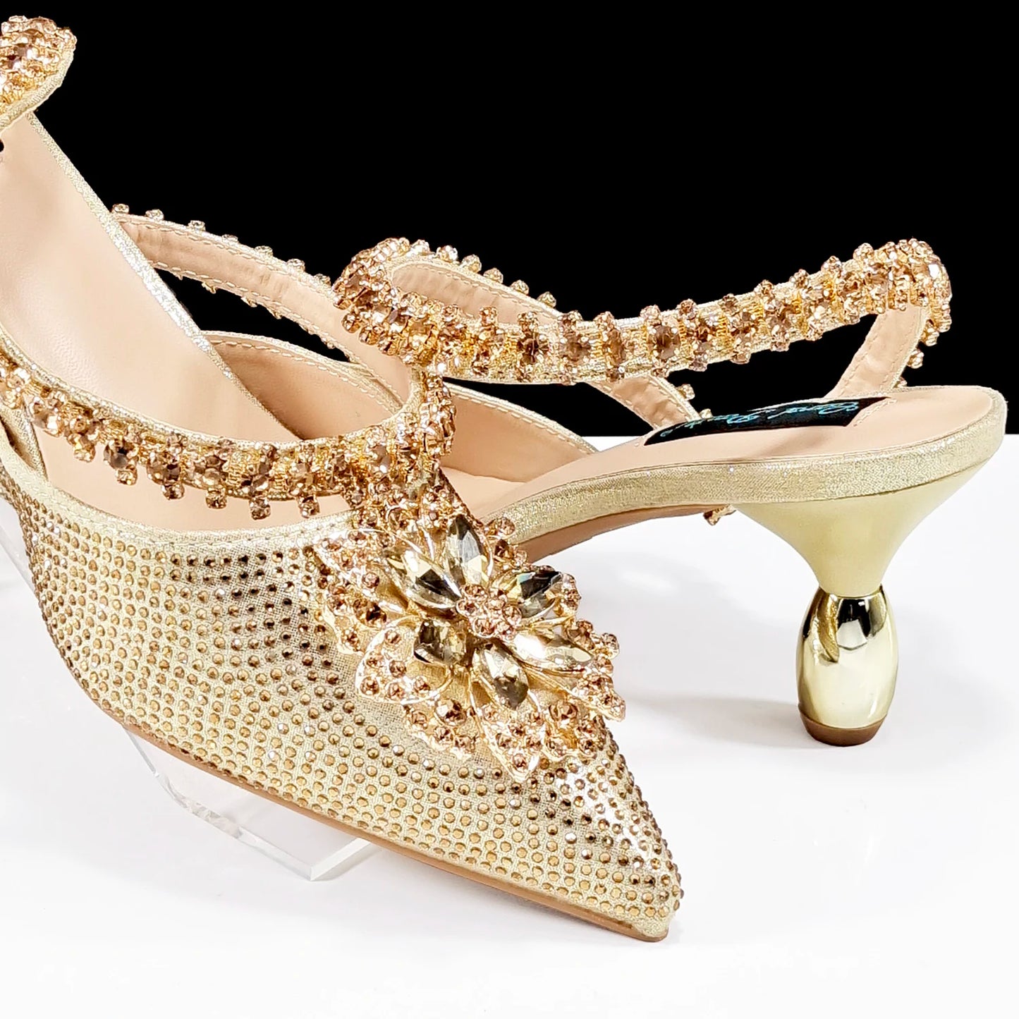 Festive Elegance: Dazzling Heels and Chic Clutch Perfect Combination Of Shoes And Bags for Party Occasions