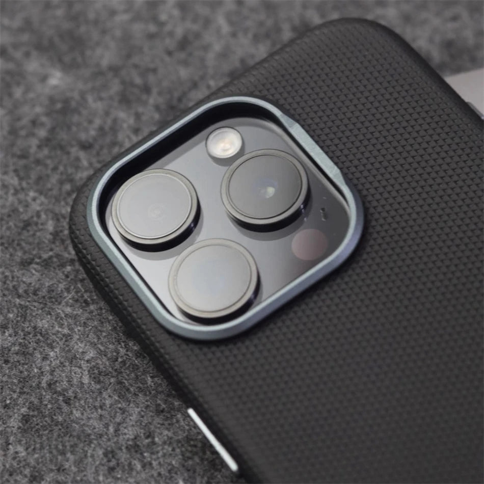 Luxury Hit Color For Magsafe High-end Magnetic Leather Case For iPhone 16 Plus 15 14 13 17 Pro Max Alloy Lens Shockproof Cover