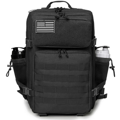 45L Tactical Backpack for Men  Outdoor camping equipment back pack Hiking Survival Rucksack travel backpacks School Bag