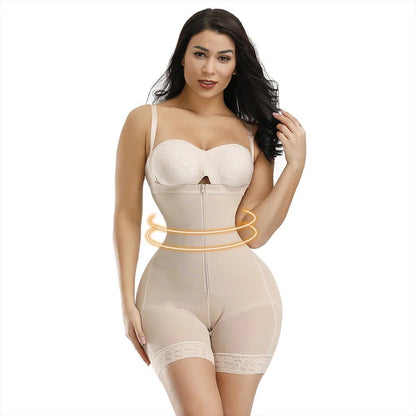 Colombiana Girdle Full Body Shaper Lift Up Butt Lifter Bodysuits Tummy Control Panties Waist Trainer Thigh Slimmer