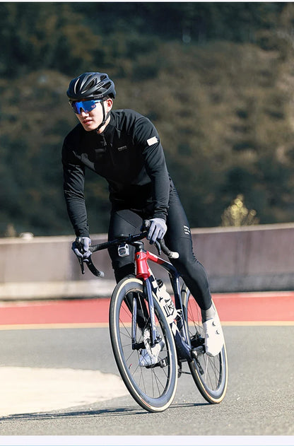 Winter Men's Long-sleeved Cycling Clothing Windproof Bicycle Men's Jacket Soft Shell thickened windproof bicycle equipmen