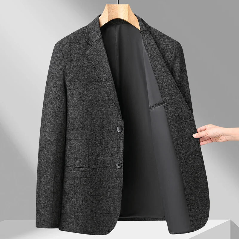 10 Colors Men's Casual Blazer 2026 Spring New Comfortable Single Breasted Suit Jacket for Men