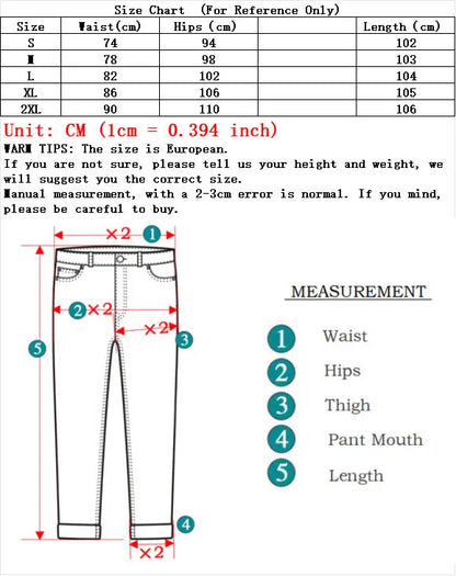2025 Men's Slim Four-Season Washed Fashion Jeans Stretch Slim Fit Light Blue Gray Black Casual Denim Pants