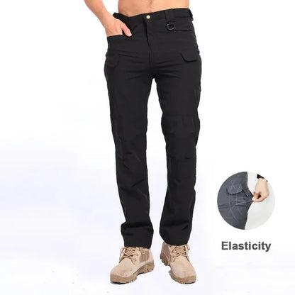 City Military Tactical Pants Men SWAT Combat Army Trousers Men Hiking Hunting Waterproof Wear Resistant Casual Cargo Pants