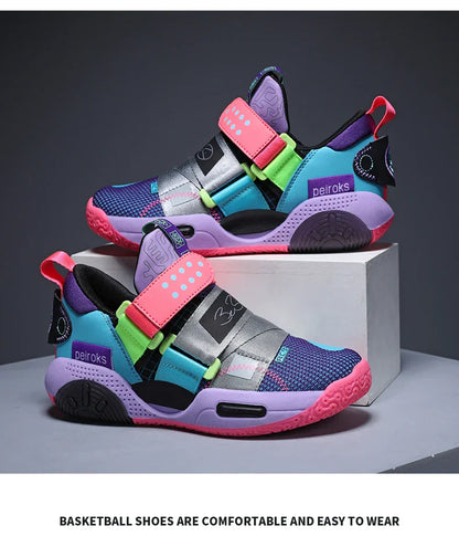 Kids Shoes Running Girls Boys School Casual Sports Tennis Sneakers Basketball Outdoor Lightweight Children Shoes Non-slip