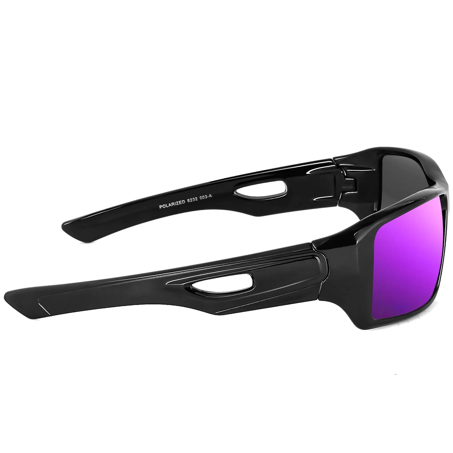 Polarized glasses Wrap Around Sports Sunglasses for Big Heads Men Women UV400 Sun Glasses 8232
