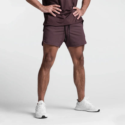 Mens Workout Fitness Shorts Summer Thin Breathable Jogger Shorts Gym Bodybuilding Quick Dry Leisure Running Shorts Soft Touch