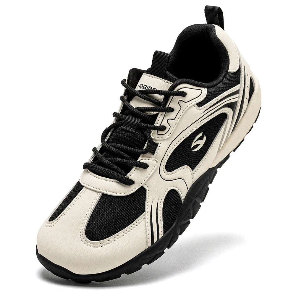 Unisex Wide Toe Barefoot Shoes Minimalist Retro Walking Sneakers Hiking Trail Running Shoes for Men Women