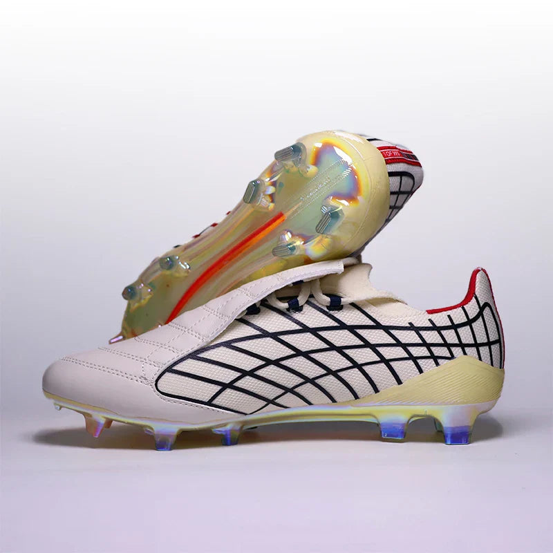 F50+ Professional Mens Soccer Shoes Training Non-Slip Turf Soccer Cleats Boys TF/FG Football Sneakers Man Chuteira Campo 39-45