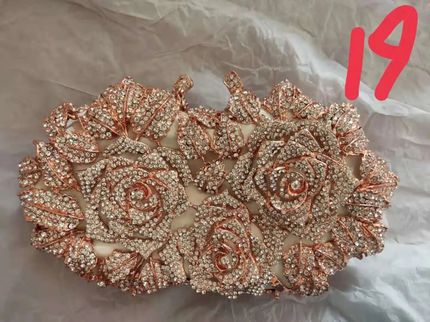 Golden Silver Color Stones Money Clutch Bag Women Crystal Clutches Bridal Handbags Wedding Party Cocktail Minaudiere Bag Purse