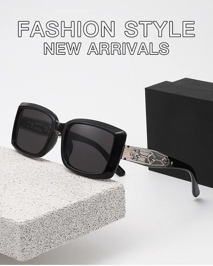 Korean Style Square Sunglasses UV400 Protection Tortoiseshell Shades Fashion Streetwear Men Sun Glasses Eyewear for Women Gafas