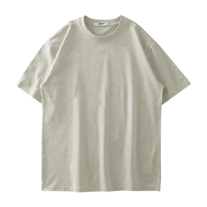 Upf50+ Sorona Fabric Coolness T-Shirt Men Short Sleeve Summer Sun Ice Silk Solid Color Antibacterial Tshirt Men's Clothes