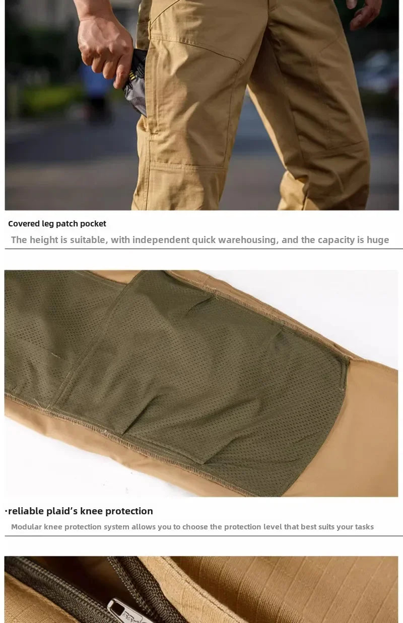 Hunting Pants For Men P40 Gen1 New Spring Autumn Tactical Outdoor Tear-Resistant Climbing Training High Street Work Trousers