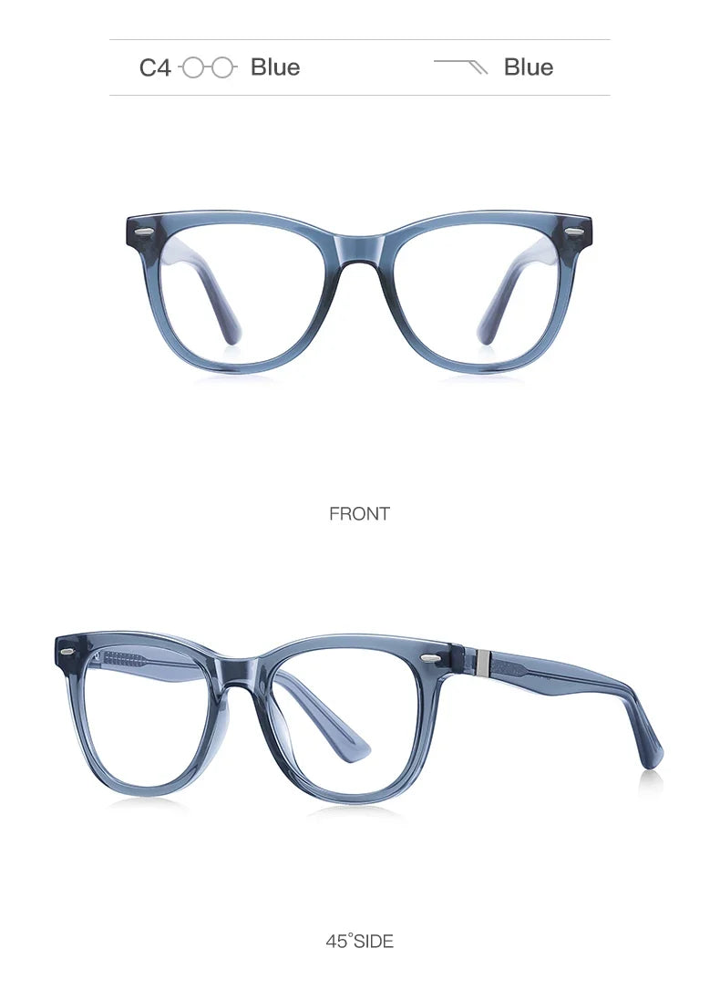 New Personalized Butterfly Unisex Design Women's Anti-Blue Light Reading Glasses Men Customizable Prescription PFD2230