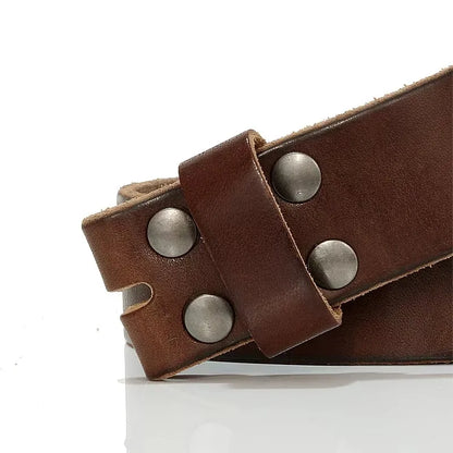 3.8cm width Designers Luxury Brand Belts for Mens High Quality Pin Buckle Male Strap Genuine Leather Waistband,No Buckle