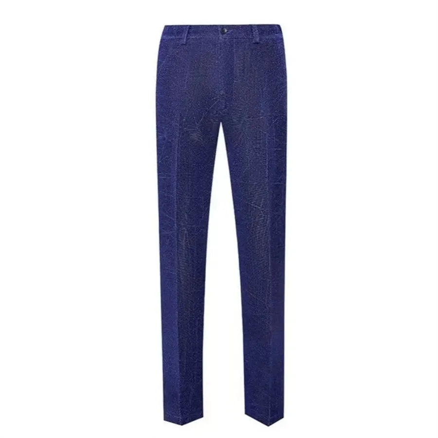 New 2026 Men's Sequin Glitter Suit Pants Fashion Slim Fit Straight Dress Trousers Party Stage Performance Costumes Pants for Men