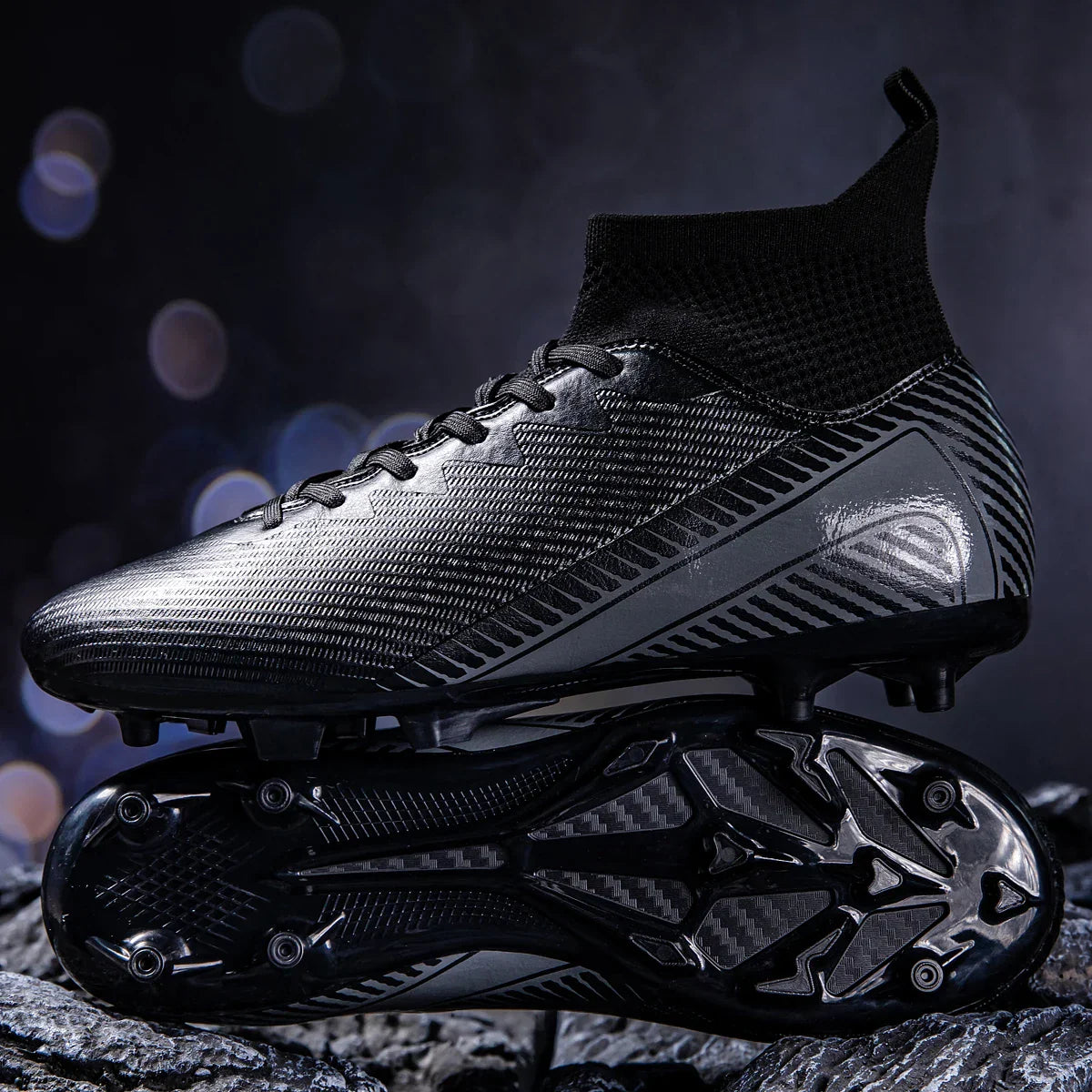 High Performance Adult Soccer Shoes Unisex for Outdoor Indoor Artificial Grass with Studs football shoes for boys  Sole spikes