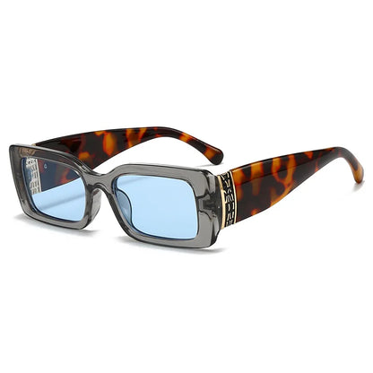 Fashion Small Rectangle Sunglasses for Women Retro Vintage UV400 Men Trending Sun Glasses UV400 Protection Gafas De Sol Mujer