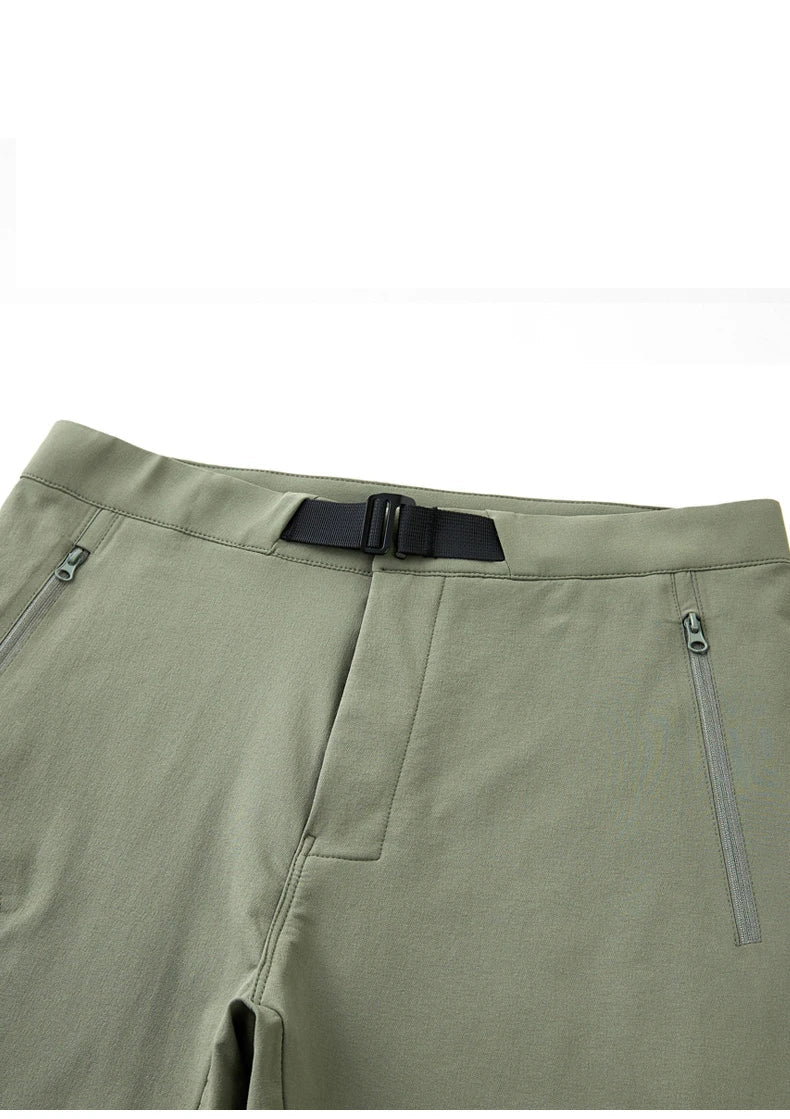 Male Hiking Pants Outdoor Waterproof Windproof Mountaineering Trousers Autumn With Belt Elasticity Fishing Cycling Cargo Pants