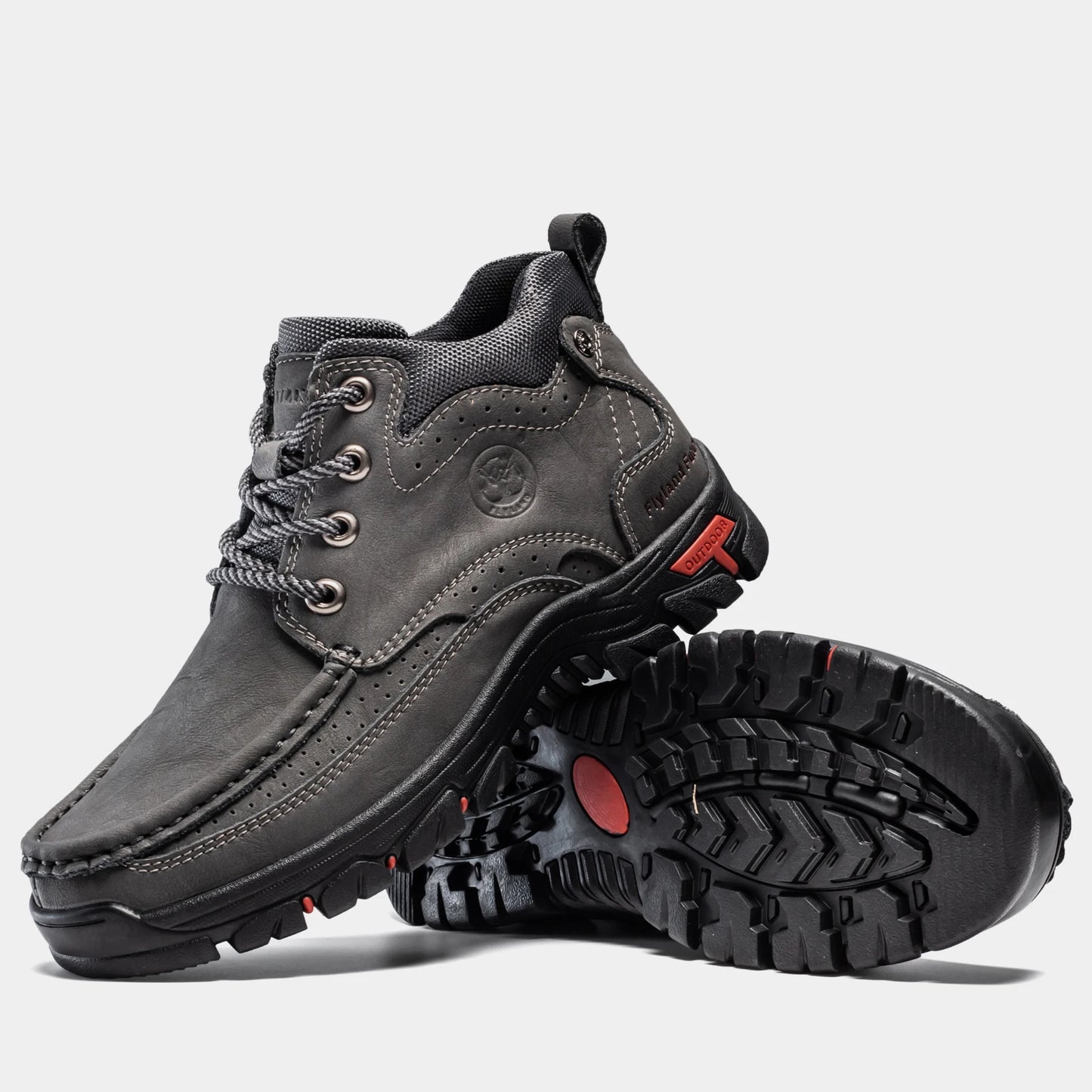 Men's Chukka Boots Casual Leather Shoes Fashion Vintage Handmade Male Sneakers