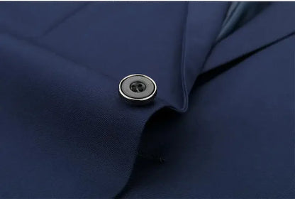 2026 New Men's Suit 3-Pieces Set (Jacket+Pants+Vest) Wedding/Party/Office Coat and Vests Trousers, Asian Sizes M-5XL 6XL.