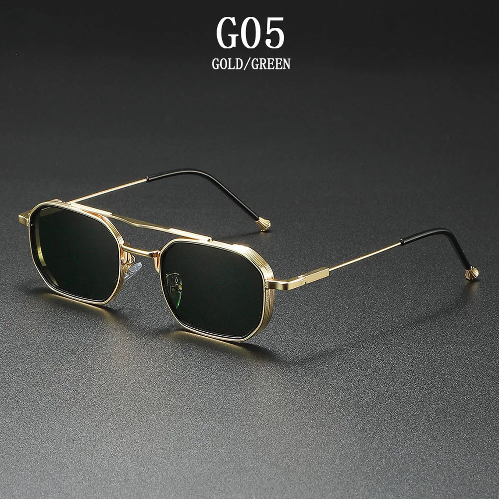 2025 Square Sunglasses Women Trendy Vintage Steampunk Sunglass Men Luxe Fashion Glasses Gafas De Sol Hombre Lunette Soleil Femme