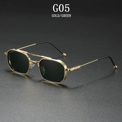 2025 Square Sunglasses Women Trendy Vintage Steampunk Sunglass Men Luxe Fashion Glasses Gafas De Sol Hombre Lunette Soleil Femme