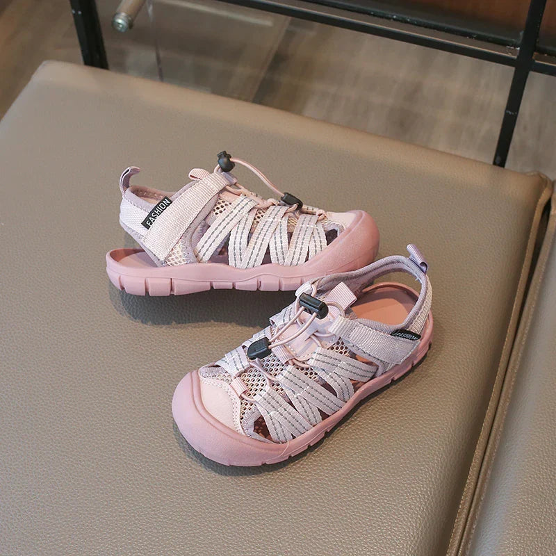 Summer Baby Girls Boys Sandals Children Barefoot Beach Sandals Non Slip Soft Sole Kids Casual Sneakers Outdoor Student Shoes