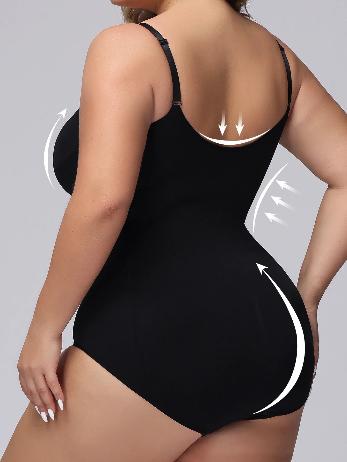 Women Full Tummy Control Bodysuit Shapewear Hip Butt Lifter Body Shaper Corset Thigh Reductive Slimming Waist Trainer Underwear