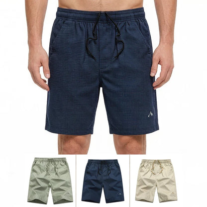 Men's Casual Shorts Relaxed Fit Running Beach Sweat Shorts Elastic Waist Summer Short Pants