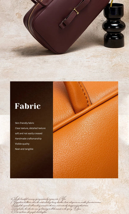 Women's Tote Bag New Simple Brown Stick Bag for Women's Commuting